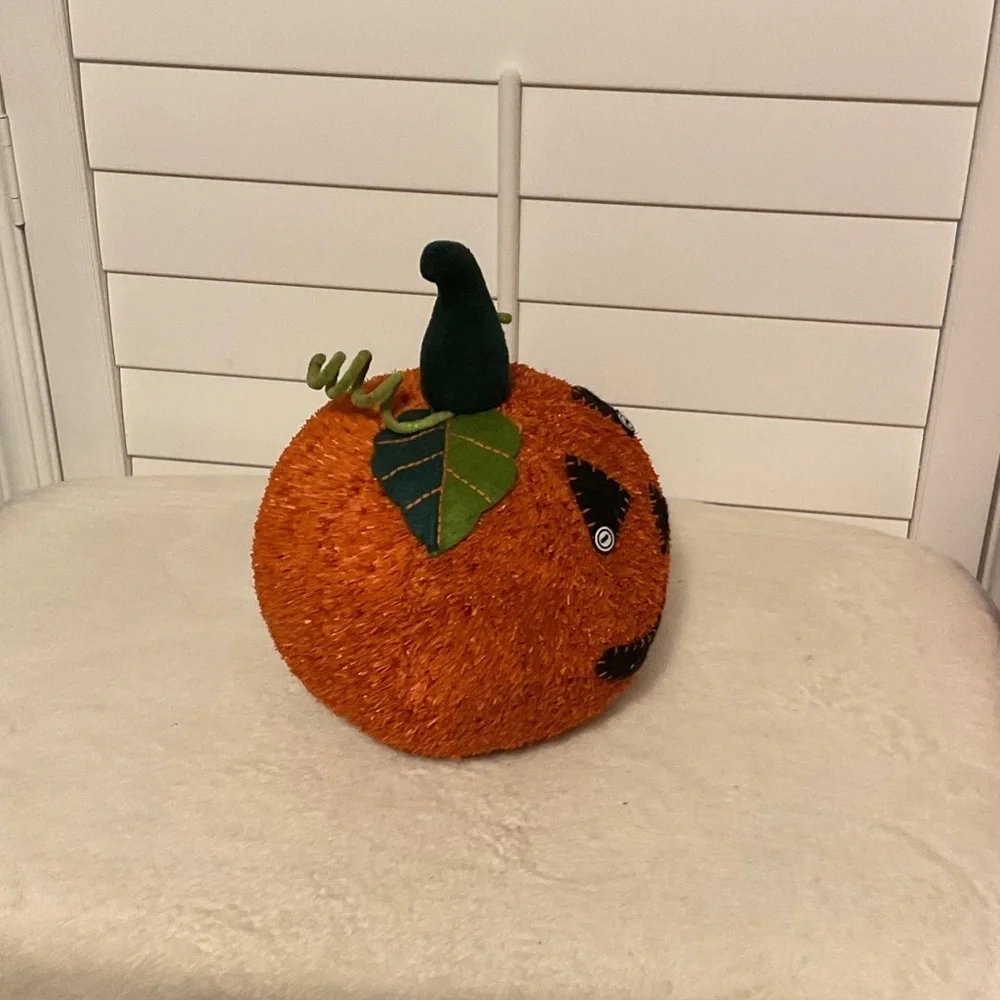 Festive Orange Pumpkin Decor